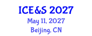 International Conference on Engineering & Sciences May 11, 2027 - Beijing, China