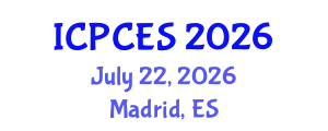 International Conference on Power Control and Embedded System (ICPCES) July 22, 2026 - Madrid, Spain