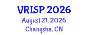 International Conference on Virtual Reality, Image and Signal Processing (VRISP) August 21, 2026 - Changsha, China