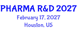 International Conference on PharmScience Research & Development (PHARMA R&D) February 17, 2027 - Houston, United States