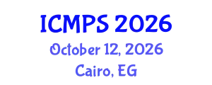 International conference on Medical and pharmaceutical Science (ICMPS) October 12, 2026 - Cairo, Egypt