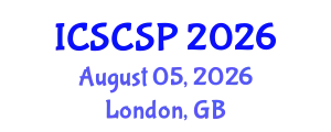 International Conference on Soft Computing and Signal Processing (ICSCSP) August 05, 2026 - London, United Kingdom
