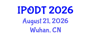 International Conference on Image Processing, Object Detection and Tracking (IPODT) August 21, 2026 - Wuhan, China