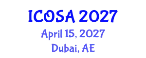 International conference on Orthopedic Surgery and Advances (ICOSA) April 15, 2027 - Dubai, United Arab Emirates