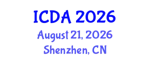 International Conference on Intelligent Computing and Data Analysis (ICDA) August 21, 2026 - Shenzhen, China