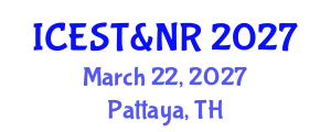 International Conference on Engineering, Science, Technology & Natural Resources March 22, 2027 - Pattaya, Thailand