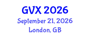 Global Vaccines Innovation and Immunology Conference (GVX) September 21, 2026 - London, United Kingdom