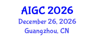 International Conference on AI-Generated Content (AIGC) December 26, 2026 - Guangzhou, China