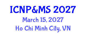 International Congress on Nursing, Pharmaceutical & Medical Sciences March 15, 2027 - Ho Chi Minh City, Vietnam