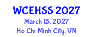 World Conference on Education, Humanities, Social Sciences March 15, 2027 - Ho Chi Minh City, Vietnam