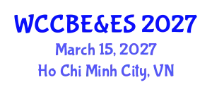 World Congress on Chemical, Biological, Environmental & Earth Sciences March 15, 2027 - Ho Chi Minh City, Vietnam