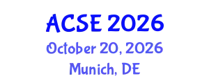 Automotive Cyber Security (ACSE) October 20, 2026 - Munich, Germany