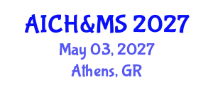 Annual International Conference on Health & Medical Sciences May 03, 2027 - Athens, Greece
