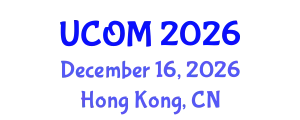 International Conference on Ubiquitous Communication (UCOM) December 16, 2026 - Hong Kong, China