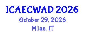 International Conference on Agentic AI, Embedded Clinical Workflows, and Automated Diagnostics (ICAECWAD) October 29, 2026 - Milan, Italy
