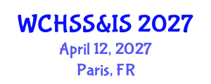 World Conference on Humanities, Social Sciences & Interdisciplinary Studies April 12, 2027 - Paris, France