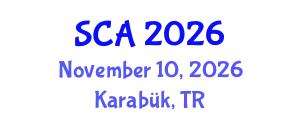 International Conference on Smart Cities & Applications (SCA) November 10, 2026 - Karabük, Turkey