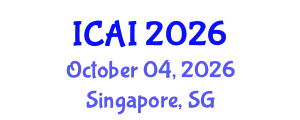 International Conference on Artificial Intelligence (ICAI) October 04, 2026 - Singapore, Singapore