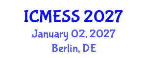 International Conference on Management, Economics & Social Science (ICMESS) January 02, 2027 - Berlin, Germany