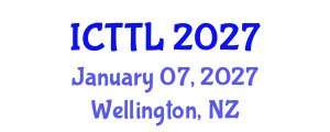 International Conference on Tourism, Transport, and Logistics (ICTTL) January 07, 2027 - Wellington, New Zealand