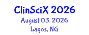 Clinical Sciences Exchange (ClinSciX) August 03, 2026 - Lagos, Nigeria