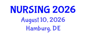 Nursing Conference (NURSING) August 10, 2026 - Hamburg, Germany
