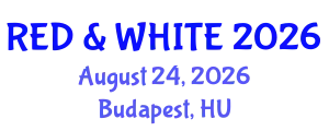 Hematology Conference (RED & WHITE) August 24, 2026 - Budapest, Hungary