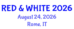 Hematology Conference (RED & WHITE) August 24, 2026 - Rome, Italy