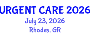 Emergency Medicine Conference (URGENT CARE) July 23, 2026 - Rhodes, Greece