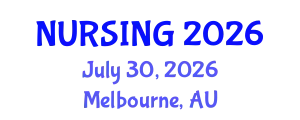 Nursing Conference (NURSING) July 30, 2026 - Melbourne, Australia