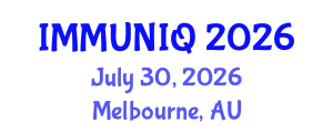 Immunology Conference (IMMUNIQ) July 30, 2026 - Melbourne, Australia