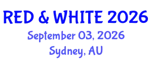 Hematology Conference (RED & WHITE) September 03, 2026 - Sydney, Australia
