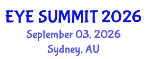 Cataract Conference (EYE SUMMIT) September 03, 2026 - Sydney, Australia