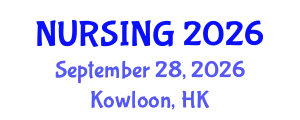 Nursing Conference (NURSING) September 28, 2026 - Kowloon, Hong Kong