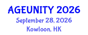 Geriatrics Conference (AGEUNITY) September 28, 2026 - Kowloon, Hong Kong