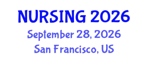 Nursing Conference (NURSING) September 28, 2026 - San Francisco, United States