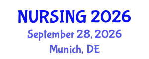 Nursing Conference (NURSING) September 28, 2026 - Munich, Germany