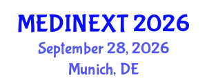 Frontiers in Medicine and Health Care Conference (MEDINEXT) September 28, 2026 - Munich, Germany