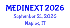 Frontiers in Medicine and Health Care Conference (MEDINEXT) September 21, 2026 - Naples, Italy