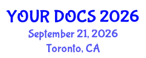 Family Medicine Conference (YOUR DOCS) September 21, 2026 - Toronto, Canada