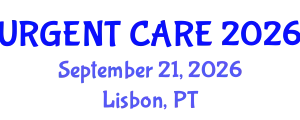 Emergency Medicine Conference (URGENT CARE) September 21, 2026 - Lisbon, Portugal