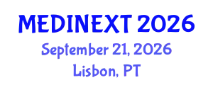 Frontiers in Medicine and Health Care Conference (MEDINEXT) September 21, 2026 - Lisbon, Portugal