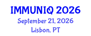 Immunology Conference (IMMUNIQ) September 21, 2026 - Lisbon, Portugal