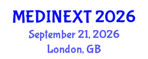 Frontiers in Medicine and Health Care Conference (MEDINEXT) September 21, 2026 - London, United Kingdom