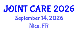 Orthopedics Conference (JOINT CARE) September 14, 2026 - Nice, France