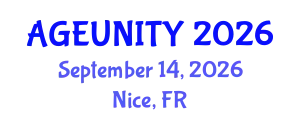 Geriatrics Conference (AGEUNITY) September 14, 2026 - Nice, France