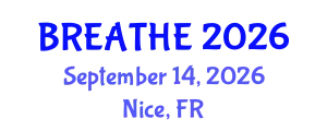 Pulmonology Conference (BREATHE) September 14, 2026 - Nice, France