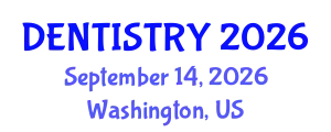Dentistry Conference (DENTISTRY) September 14, 2026 - Washington, United States