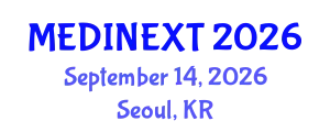 Frontiers in Medicine and Health Care Conference (MEDINEXT) September 14, 2026 - Seoul, Republic of Korea
