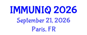 Immunology Conference (IMMUNIQ) September 21, 2026 - Paris, France